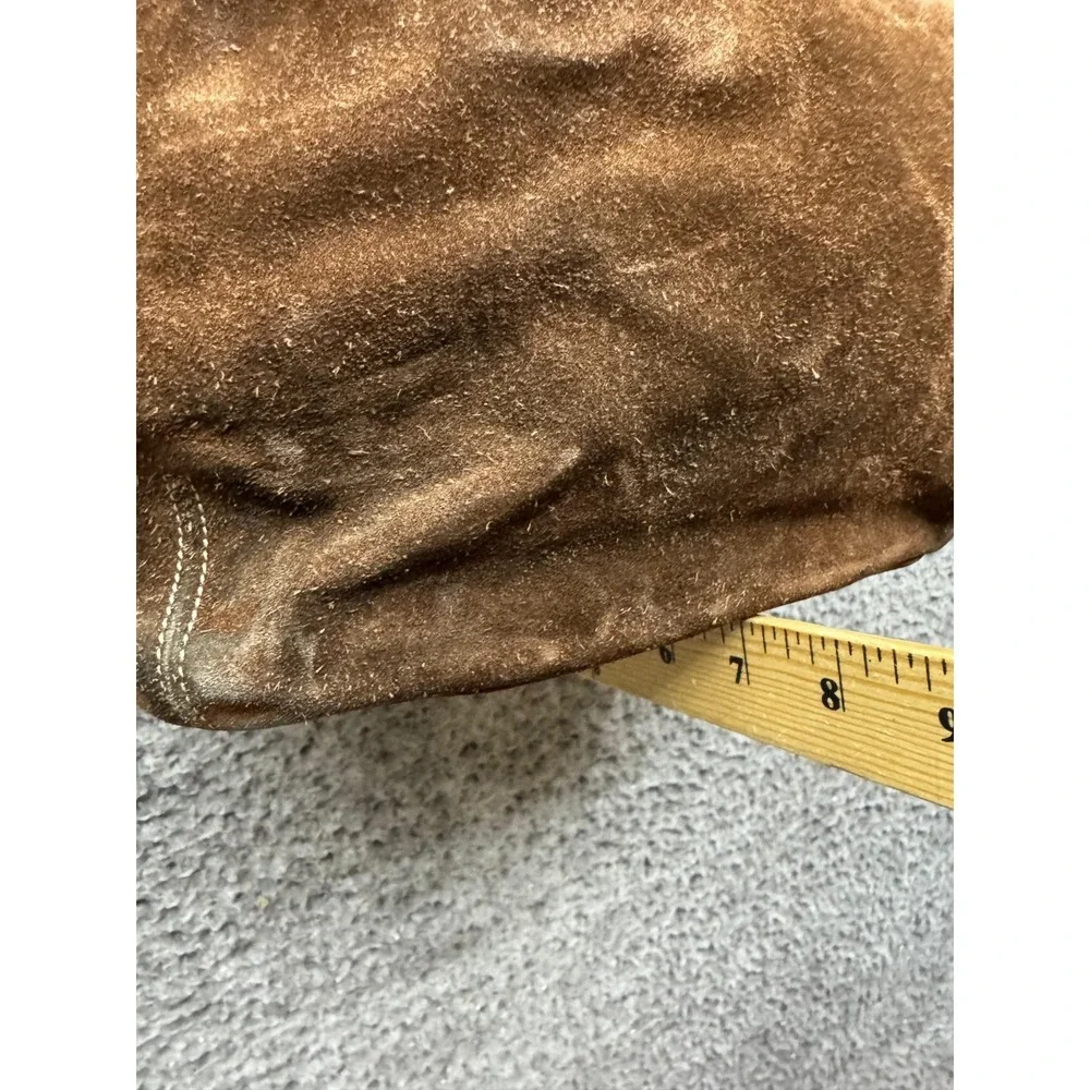 Vintage Coach Women's 9196 Legacy Suede Hobo Shoulder Bag Dark Brown - Picture 11 of 14